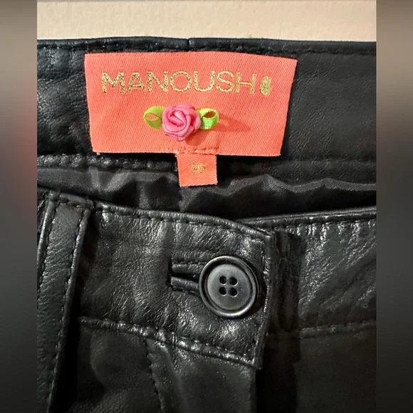 Women’s Designer lambskin leather pants from small Paris design house - Picture 2 of 6